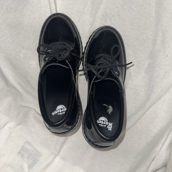 Discontinued Doc Marten Salome Patent leather healed boots Size US 5 UK 3 NWOT - Picture 3 of 5